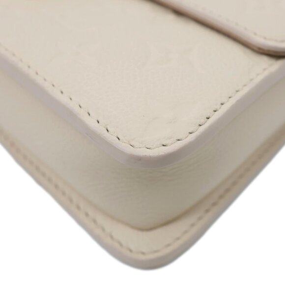 Louis Vuitton  Metis Monogram Empreinte Leather Wallet On Chain Cream - Picture 8 of 13